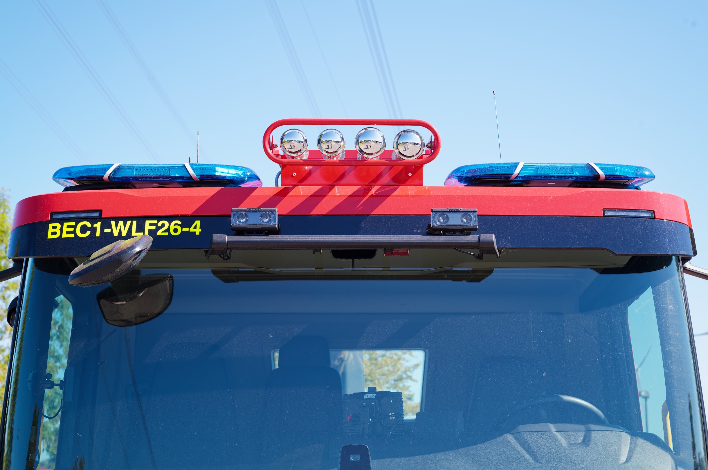 Wechsellader WLF FW Beckum Meindl Fahrzeugbau GmbH Feuerwehr Scania