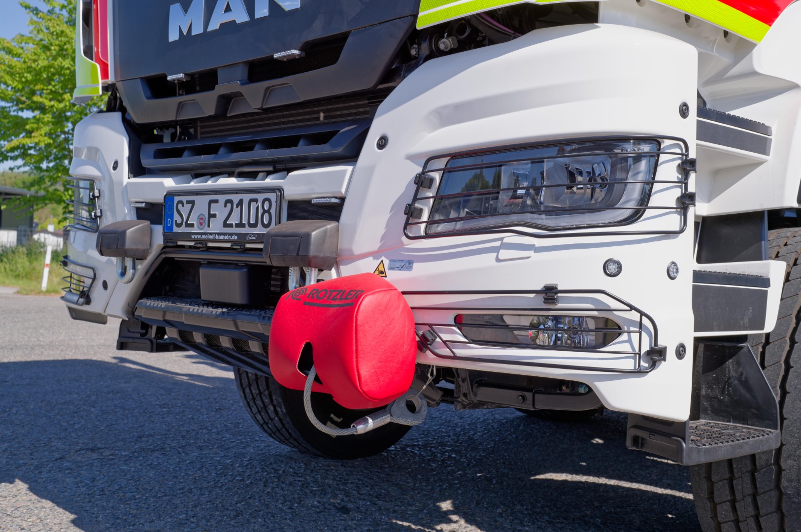 Feuerwehrfahrzeug LKW Wechsllader WLF 32/6900, FW Salzgitter Rotzler Abrollkipper Meiller MEINDL Fahrzeugbau
