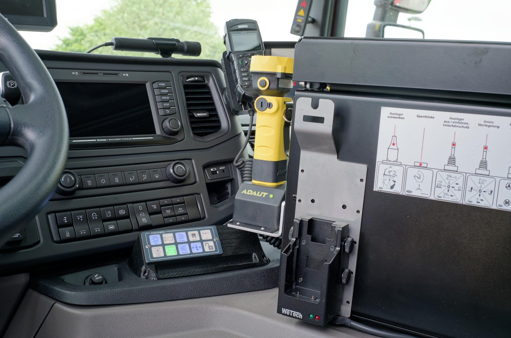 WLF-Kran Wechsellader Kran Feuerwehr Dülmen Hiab 232 HiPRO Wechsellader, Fahrzeug DIN 14505 - WLF-Kran - 26/6900 - 1570