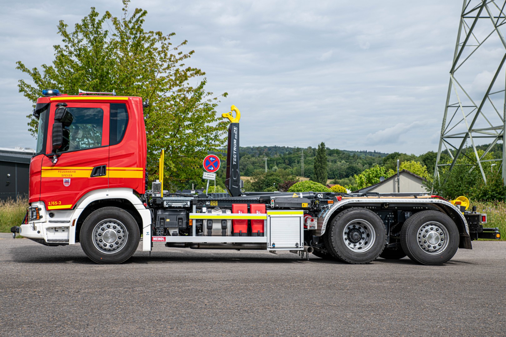 Wechsellader WLF FW Speyer Hytrans Scania