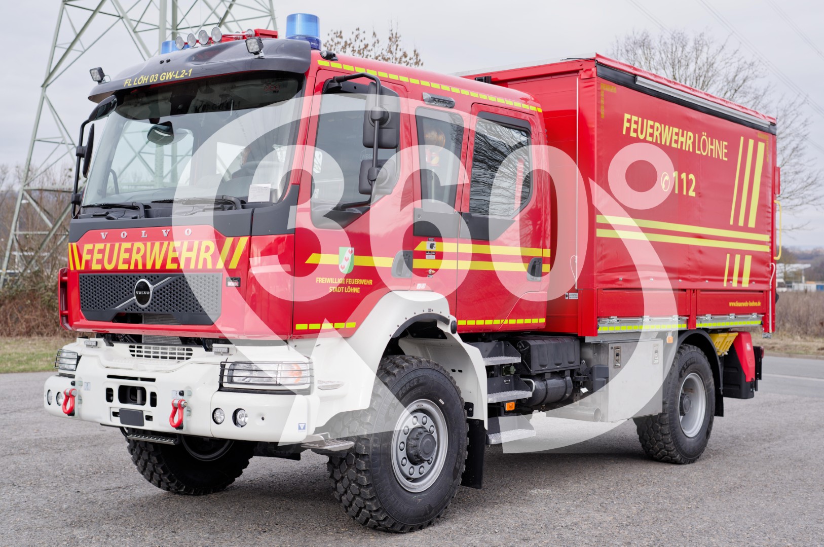 Gerätewagen Logistik 2 GW-L2 Feuerwehr Löhne Meindl Fahrzeugbau GmbH Volvo Wesle