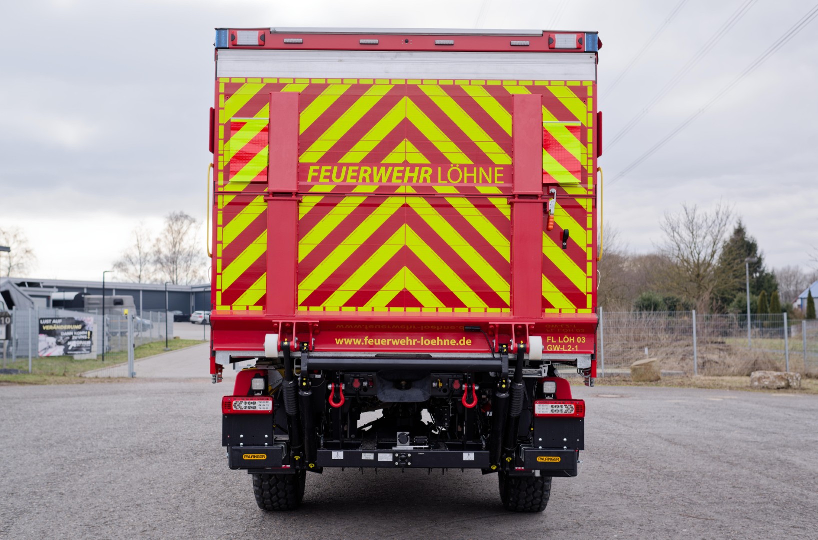 Gerätewagen Logistik 2 GW-L2 Feuerwehr Löhne Meindl Fahrzeugbau GmbH Volvo Wesle