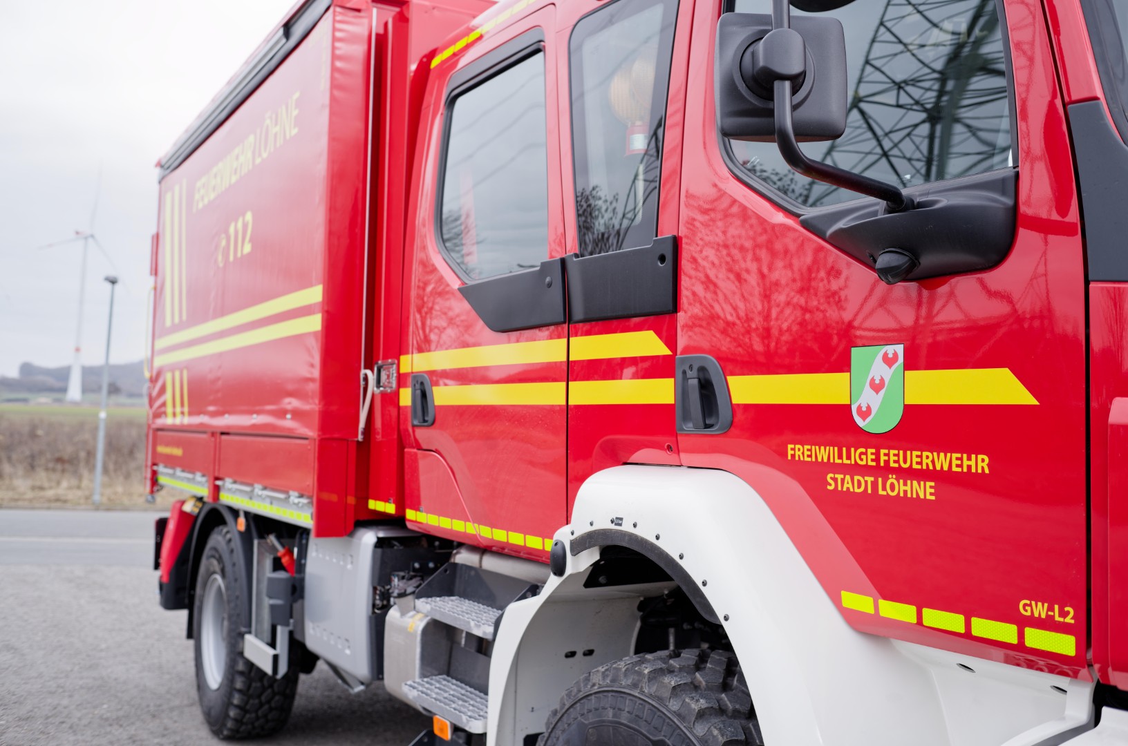 Gerätewagen Logistik 2 GW-L2 Feuerwehr Löhne Meindl Fahrzeugbau GmbH Volvo Wesle