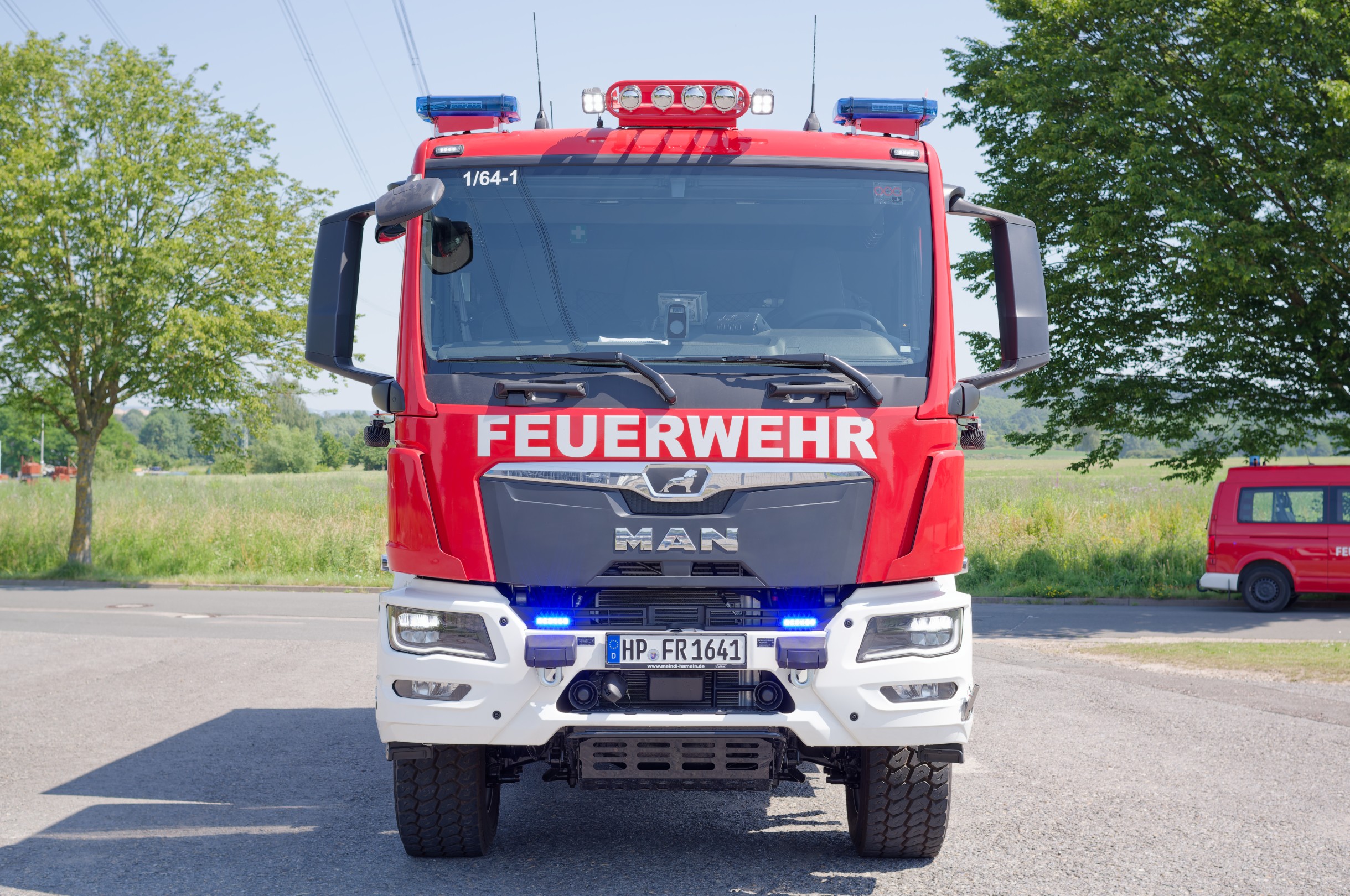 MEINDL GW-L1 Gerätewagen Feuerwehr Lautertal Reichenbach MAN Kofferaufbau Ladebordwand Palfinger Hänsch DBS850 Sputnik Flat