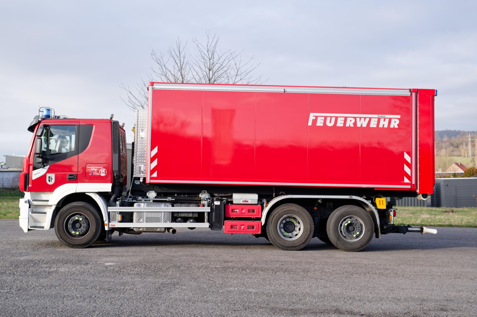 Abrollbehälter AB-Logistik Feuerwehr Datteln