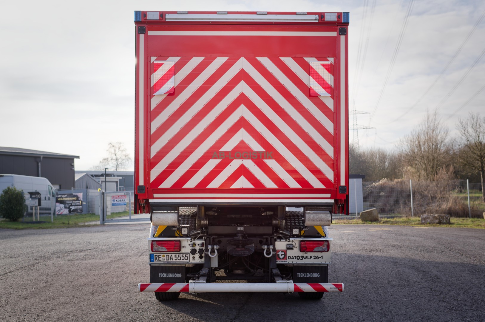 Abrollbehälter AB-Logistik Feuerwehr Datteln