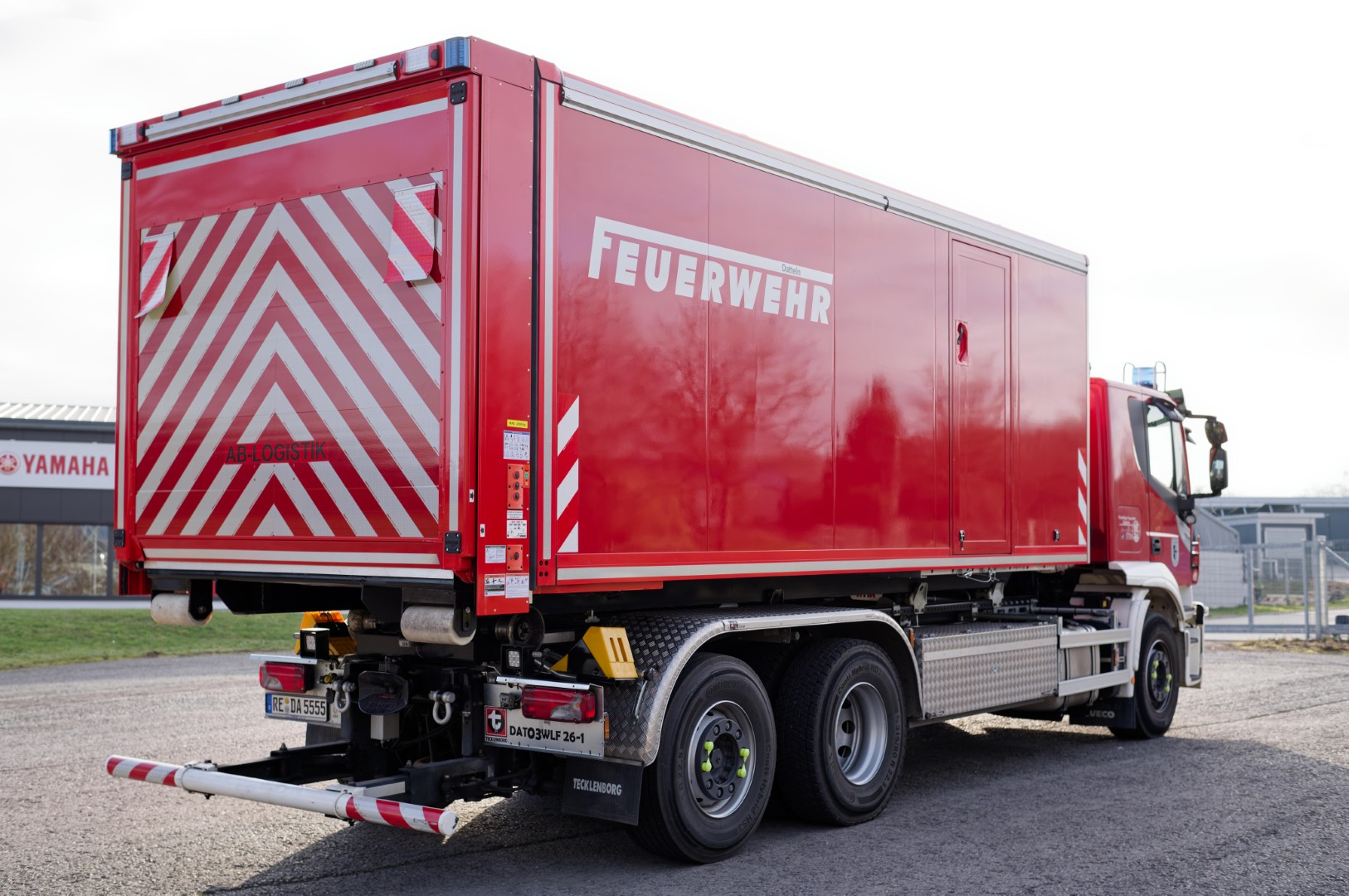 Abrollbehälter AB-Logistik Feuerwehr Datteln