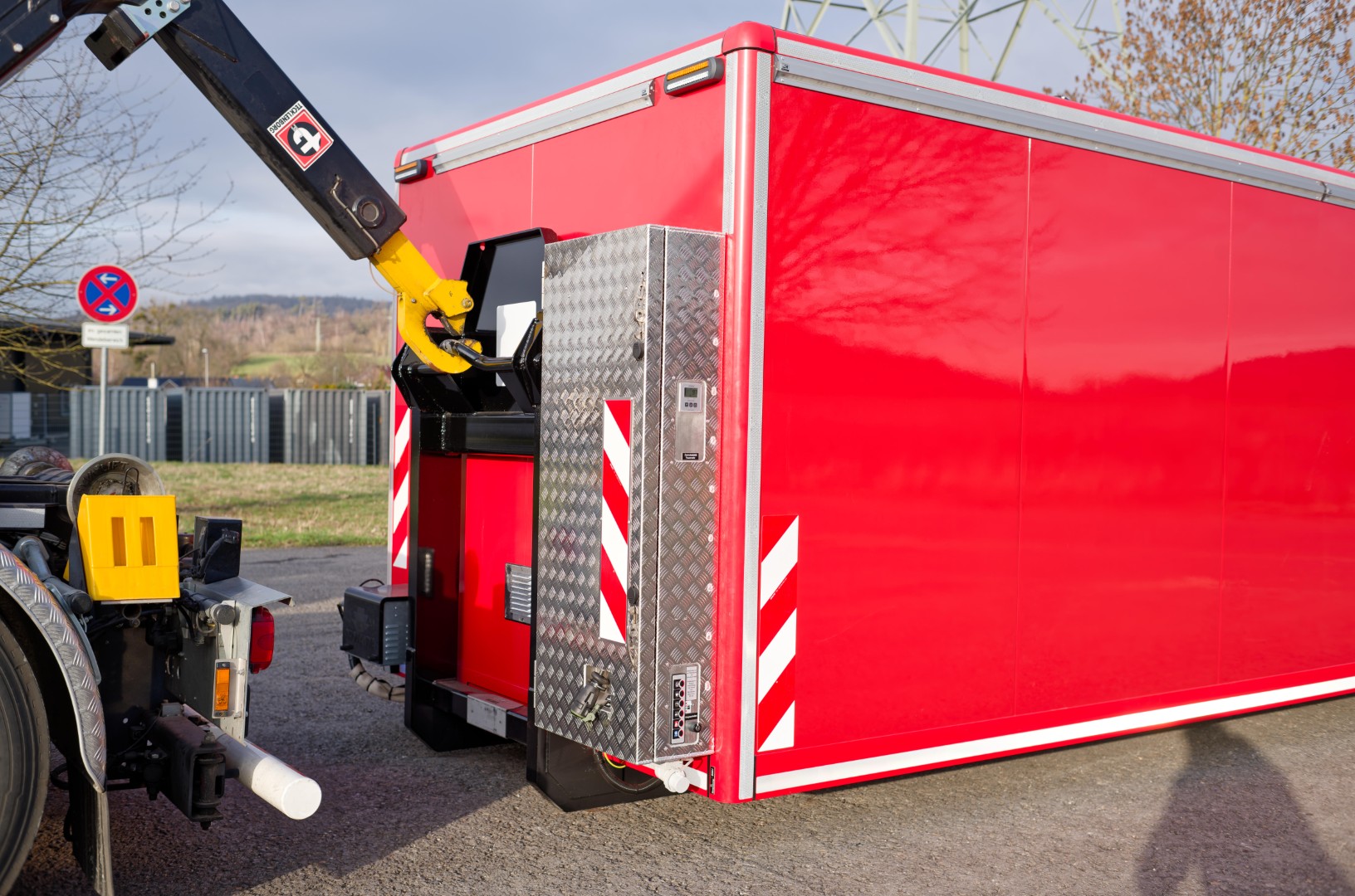 Abrollbehälter AB-Logistik Feuerwehr Datteln