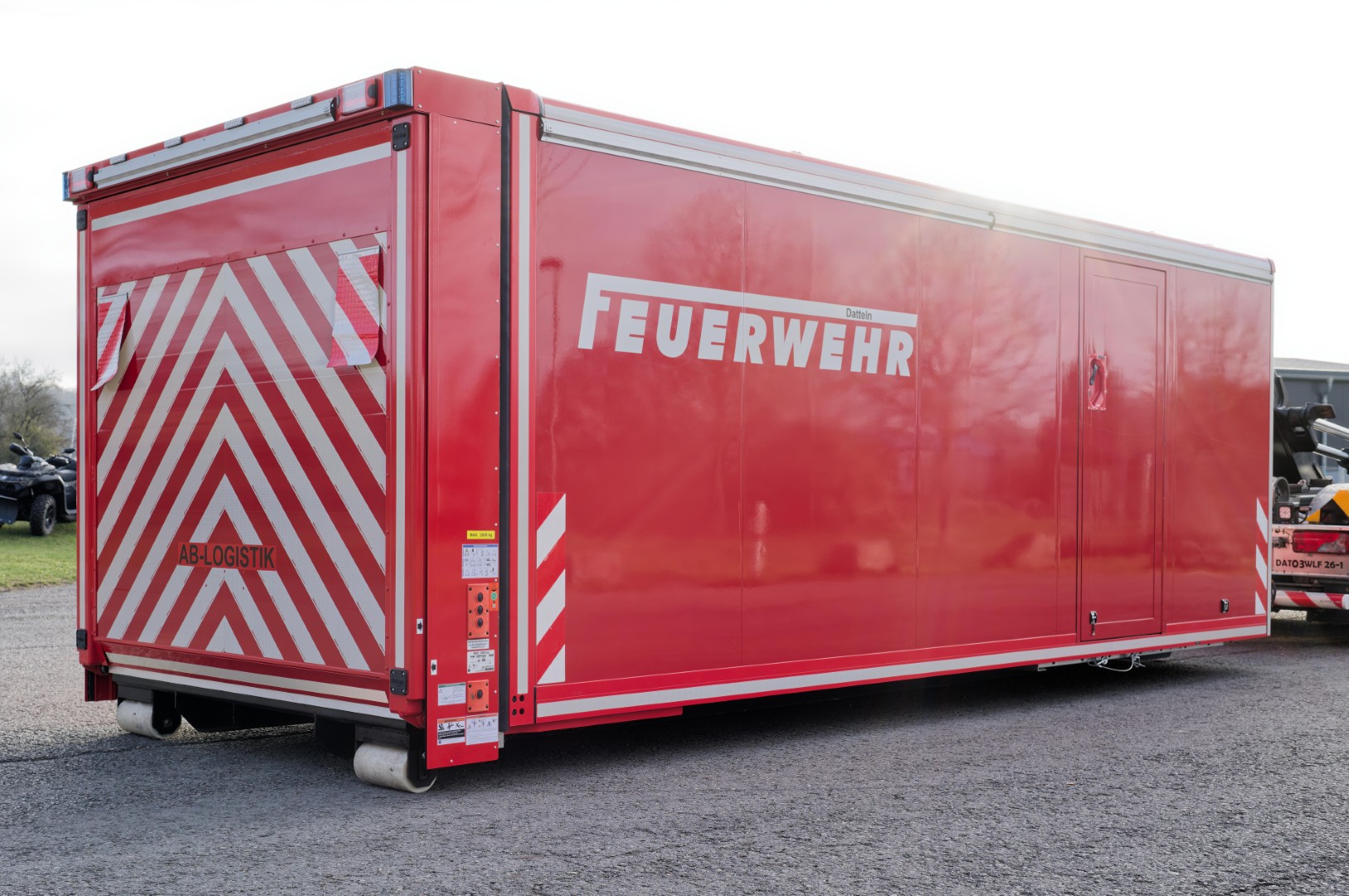 Abrollbehälter AB-Logistik Feuerwehr Datteln