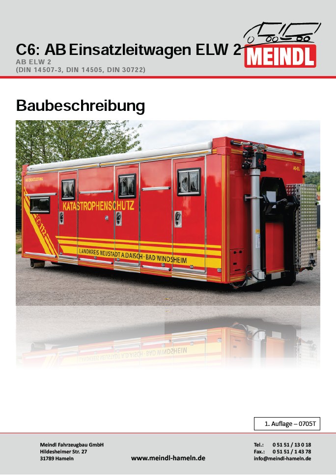 Abrollbehälter Hygiene AB-Einsatzleitwagen ELW2