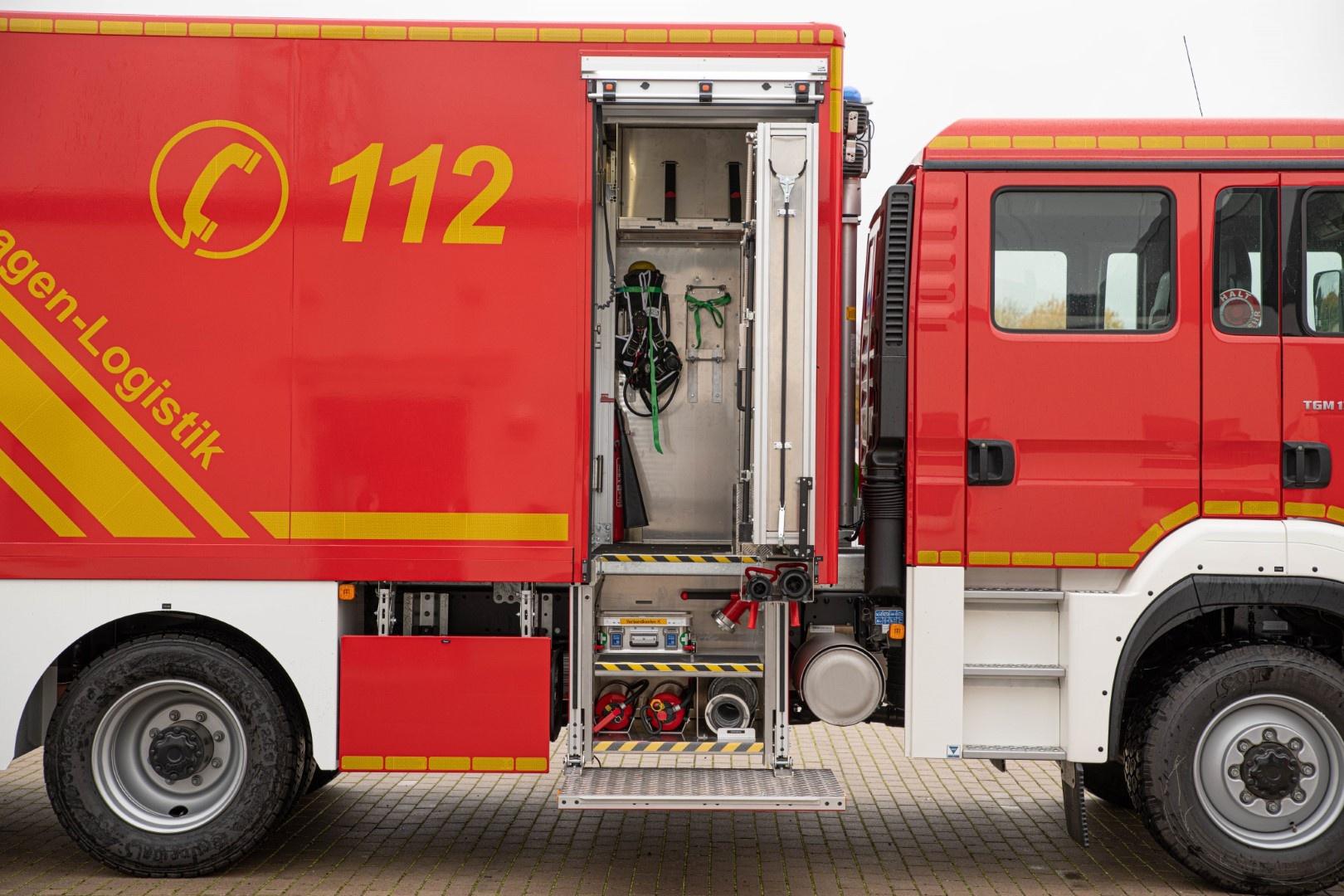 Gerätewagen Logistik Feuerwehr Hille GW-L2 DIN 14555-22