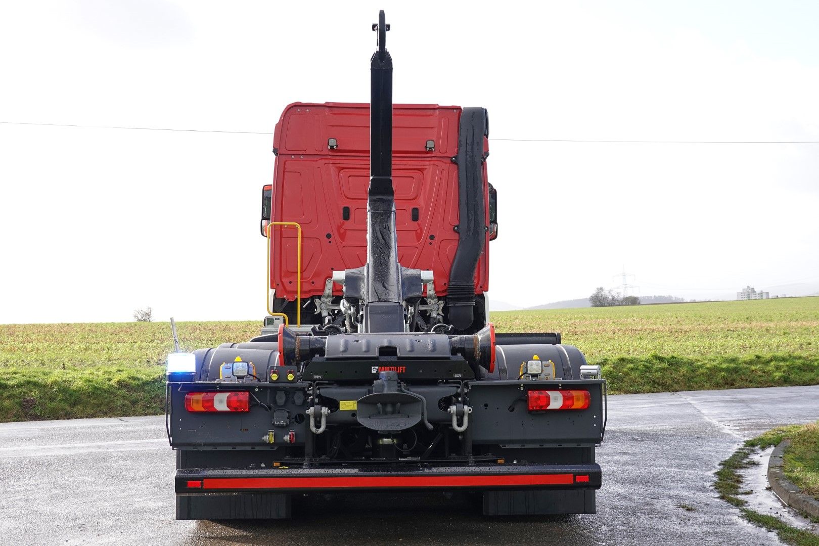 Wechsellader WLF Feuerwehr Würzburg Mercedes Actros 