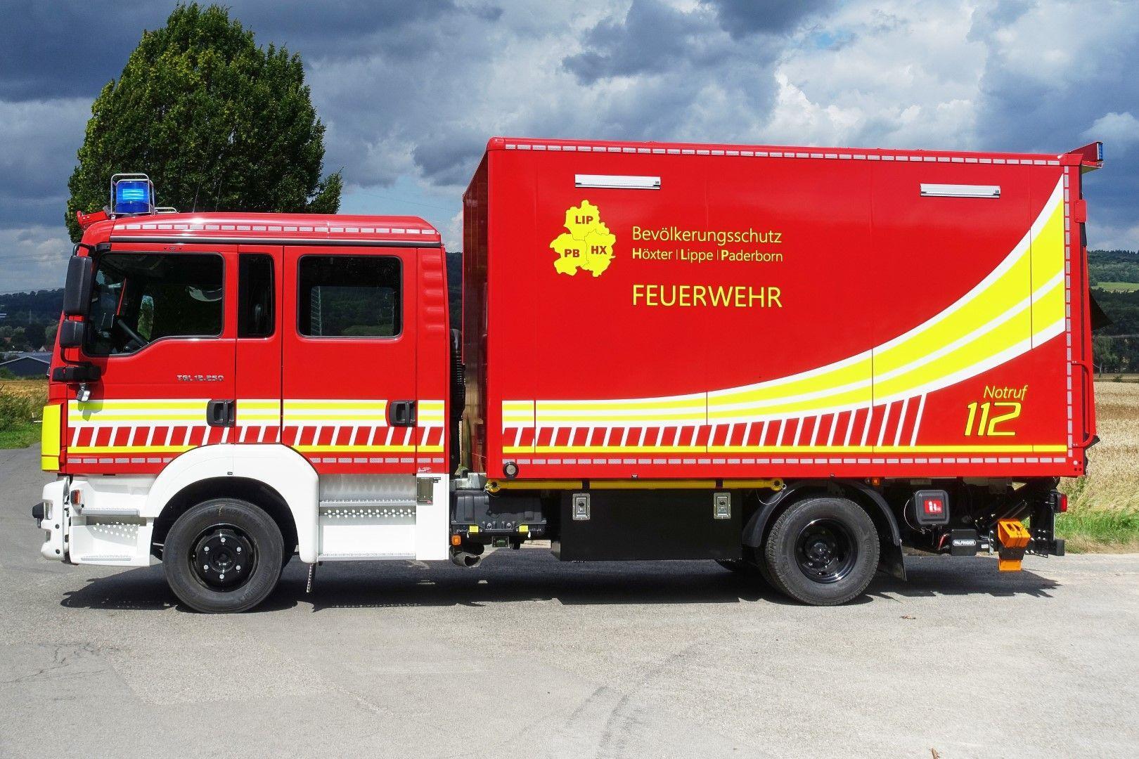 Gerätewagen Logistik 1 GW-L1 Feuerwehr Lippe