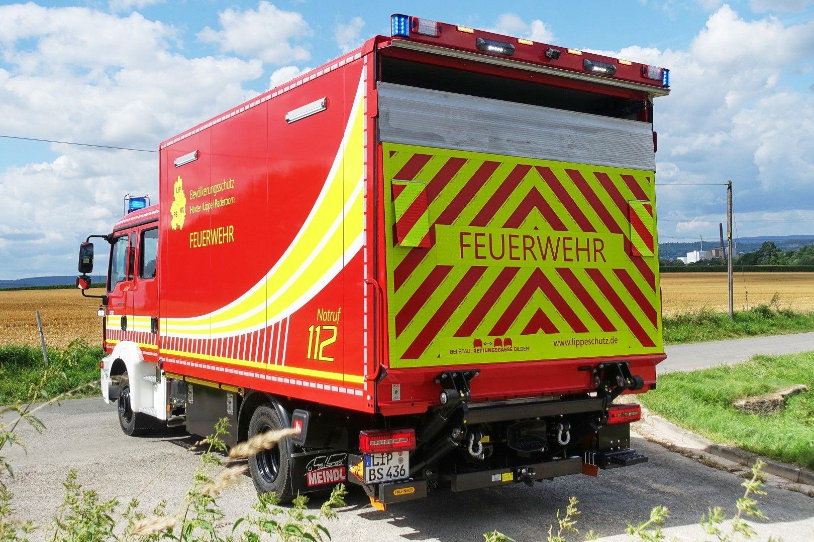 Gerätewagen Logistik 1 GW-L1 Feuerwehr Lippe