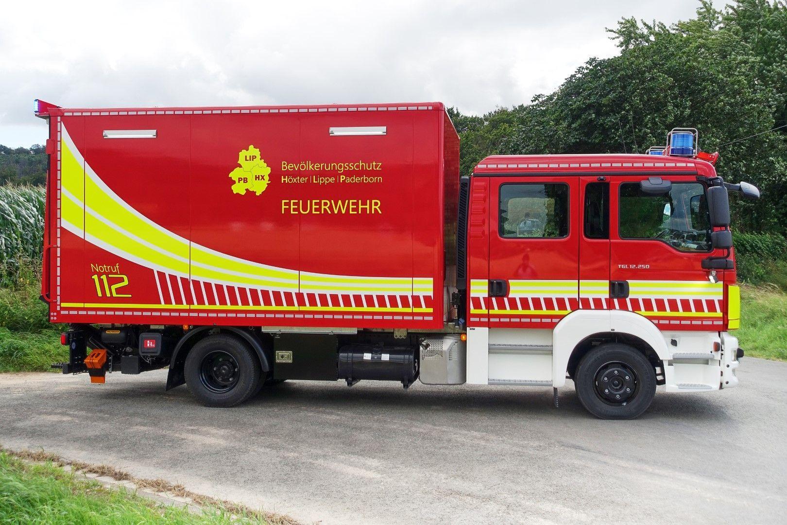 Gerätewagen Logistik 1 GW-L1 Feuerwehr Lippe