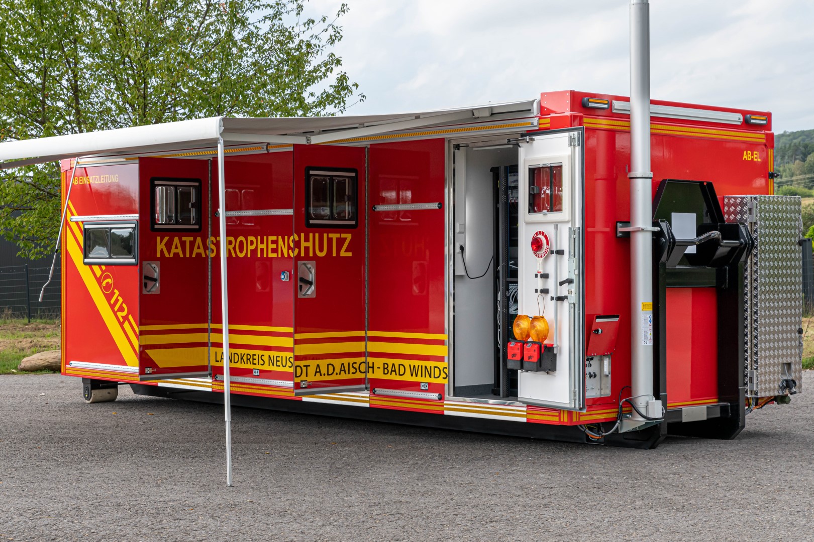 Abrollbehälter AB-Logistik Feuerwehr