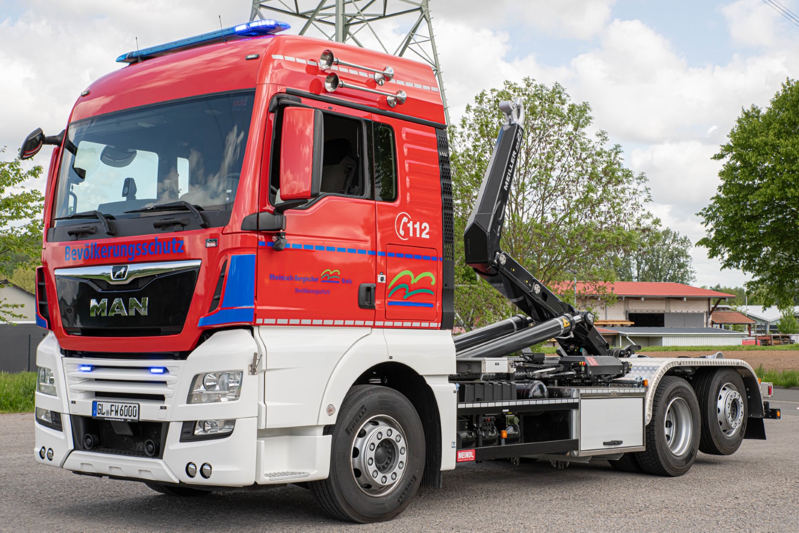 Wechsellader WLF 26/6900 Gebraucht Feuerwehr Rheinisch-Bergischer Kreis