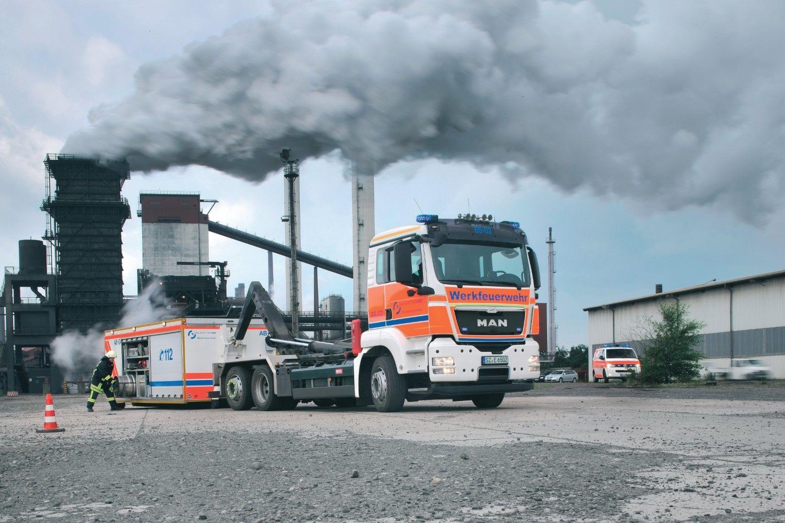 Wechsellader WLF Werkfeuerwehr Salzgitter Meindl Fahrzeugbau GmbH