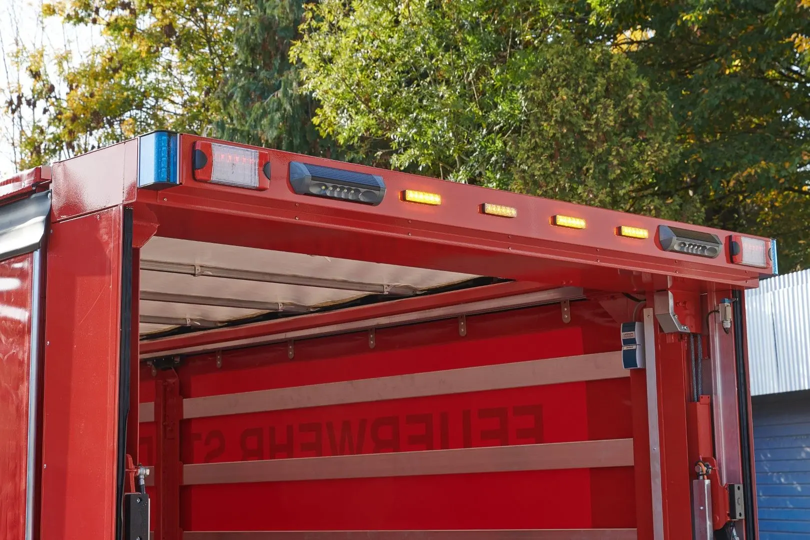 Abrollbehälter AB-Logistik Feuerwehr Stadtallendorf
