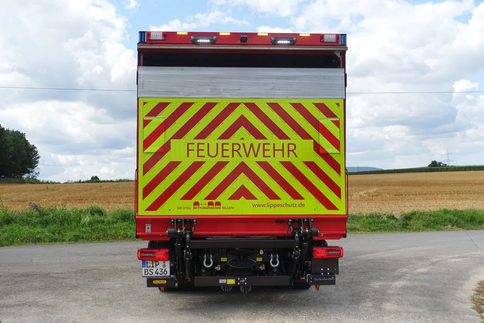 Gerätewagen Feuerwehr GW-L1 Feuerwehr Lippe www.lippeschutz.de