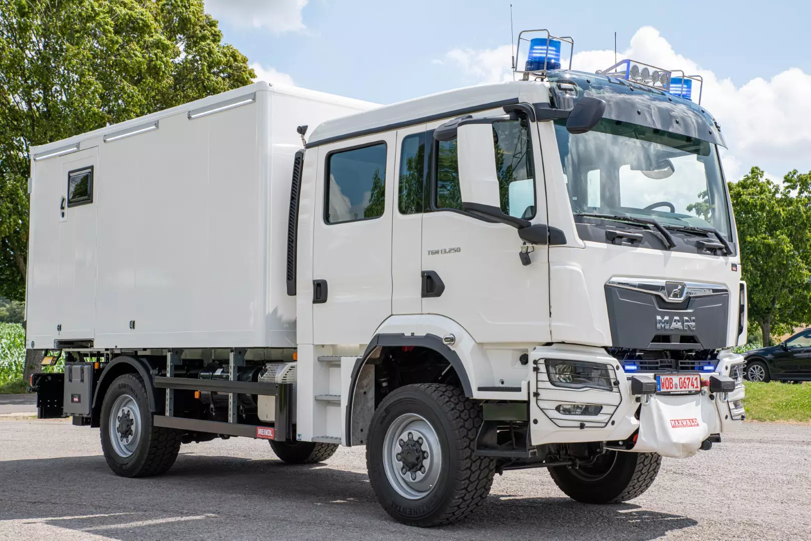 GW-L1 Gerätewagen Logistik Feuerwehr Wolfsburg MAN TGM Kofferaufbau Maxwald